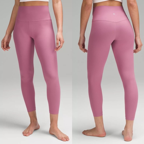 lululemon Align™ Ribbed High-Rise Pant 25" - Picture 1 of 4